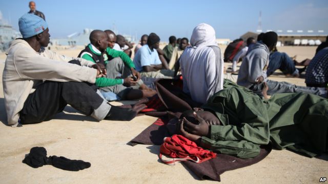 Migrants Being Helped to Leave Libya