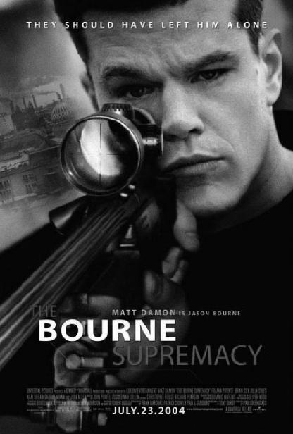 百年50部英文燒腦電影賞析:[42]The Bourne Supremacy 諜影重重2