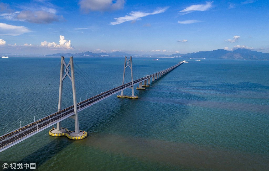 每日一詞∣港珠澳大橋 the Hong Kong-Zhuhai-Macao Bridge